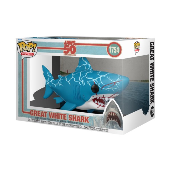 Jaws Pop! 1753 s3 Grote Witte Haai Retro 15cm