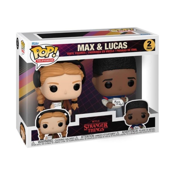 Stranger Things Pop S4 Max & Lucas 2-pack