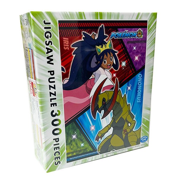 Iris & Haxorus / Tranchodon puzzel van 300 stukjes - Pokémon