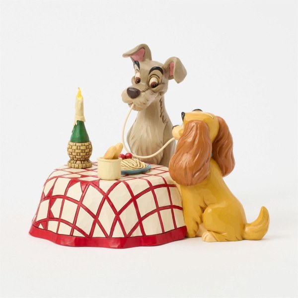 LADY EN DE VAGEBOND SPAGHETTI - DISNEY TRADITIONS