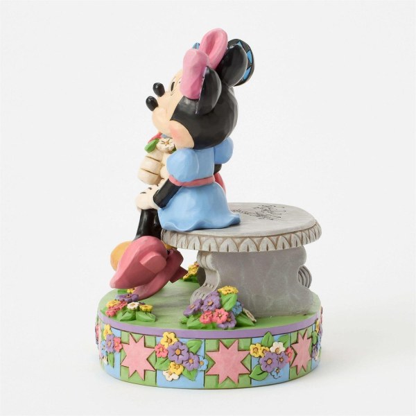 MICKEY EN MINNIE OP DE LENTEBANK - DISNEY TRADITIONS
