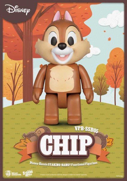 Disney: Klassieke Chip 'n' Dale Syaking Bang PVC-figuur Chip 33 cm