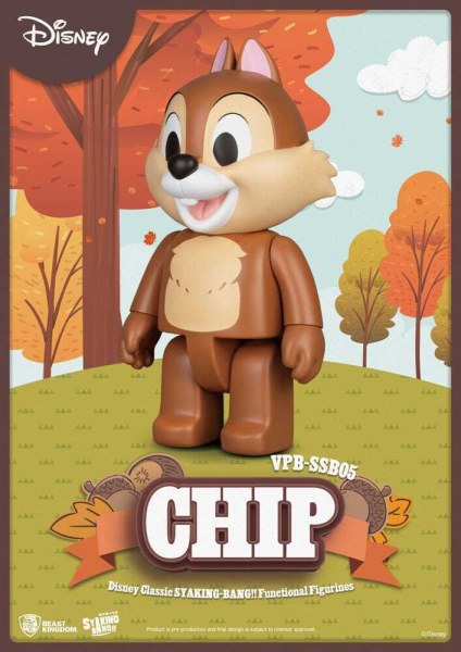 Disney: Klassieke Chip 'n' Dale Syaking Bang PVC-figuur Chip 33 cm