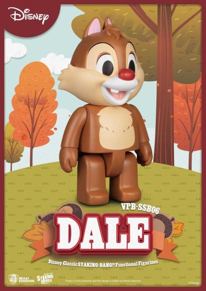 Disney: Klassieke Chip 'n' Dale Sjaakende Knal PVC Figuur Dale 33 cm