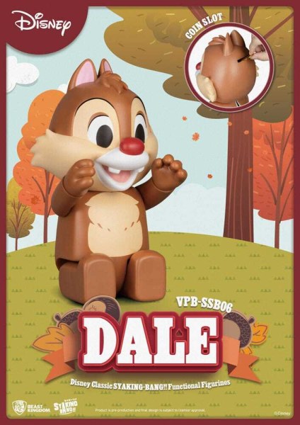 Disney: Klassieke Chip 'n' Dale Sjaakende Knal PVC Figuur Dale 33 cm