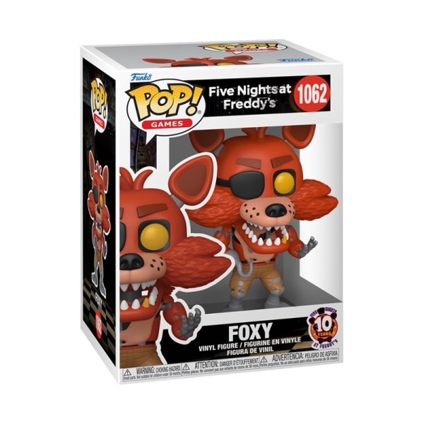 Vijf nachten bij Freddy's Pop! 1062 10e verjaardag Foxy