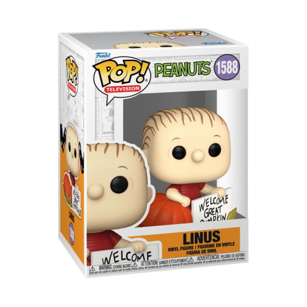 Snoopy Peanuts Pop! 1588 Linus Grote Pompoen