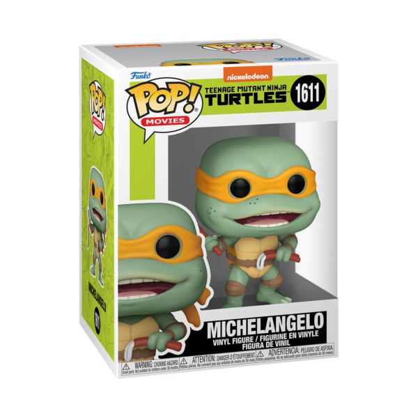 TMNT Tortues Ninja Pop! 1611 Michelangelo Worst Link Nunchucks