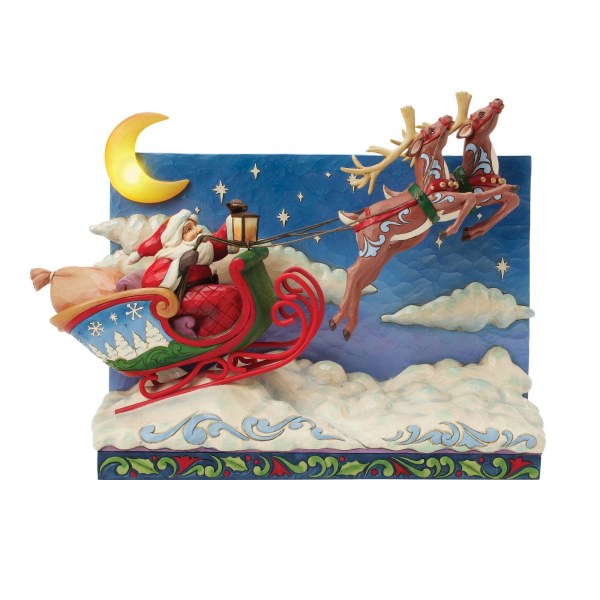 SANTA SLEE MET RENDIER MUSICAL - HEARTWOOD CREEK