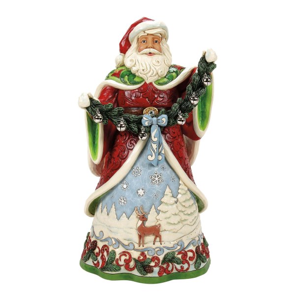 SANTA BELL GARLAND COLLECTOR EDITIE - HEARTWOOD CREEK