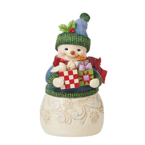 SNEEUWMAN ARMEN VOL CADEAUS - HEARTWOOD CREEK