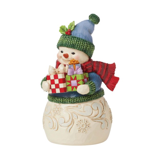 SNEEUWMAN ARMEN VOL CADEAUS - HEARTWOOD CREEK