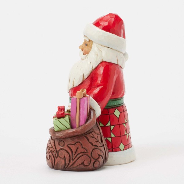 KERSTMAN MET SPEELGOEDZAK - HEARTWOOD CREEK