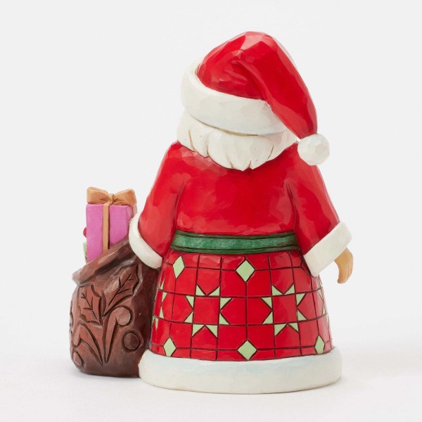 KERSTMAN MET SPEELGOEDZAK - HEARTWOOD CREEK