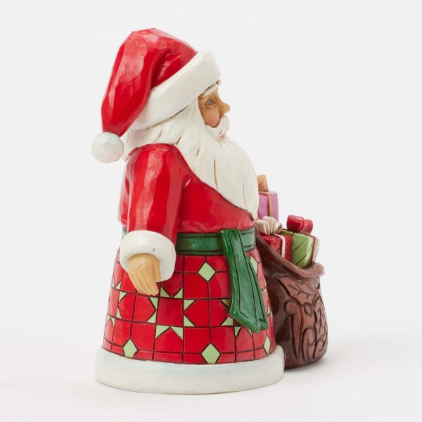 KERSTMAN MET SPEELGOEDZAK - HEARTWOOD CREEK