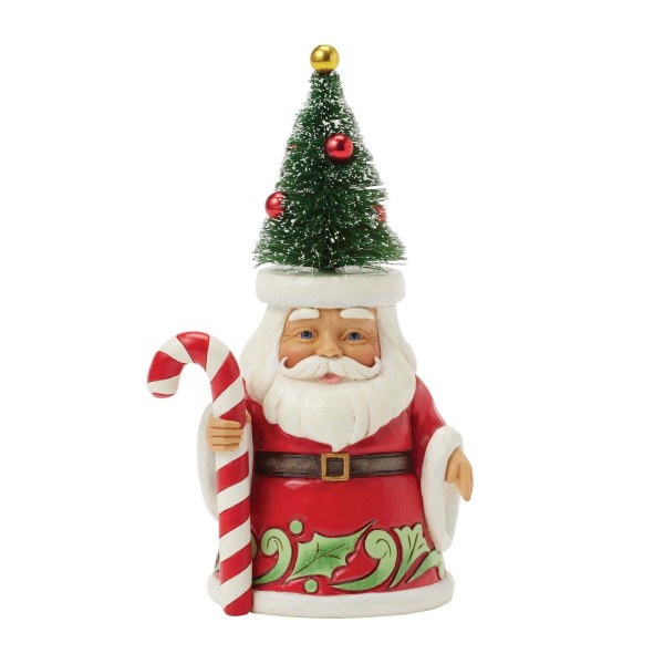 KERSTMAN MET SISALBOOMHOED - HEARTWOOD CREEK