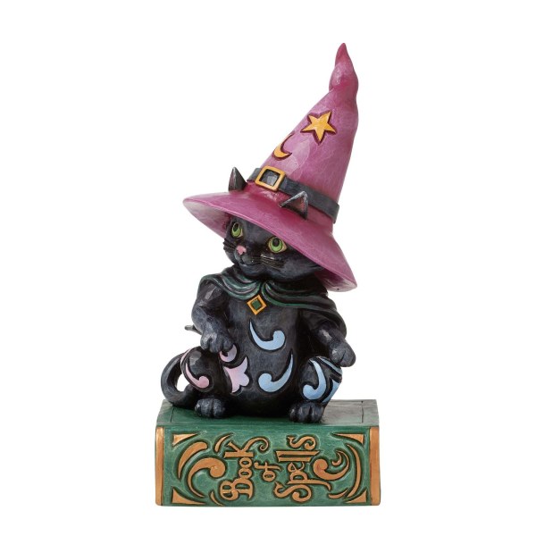 ZWARTE KAT ZIT OP HET SPREUKBOEK - HEARTWOOD CREEK