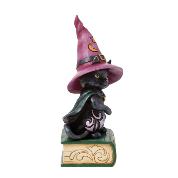 ZWARTE KAT ZIT OP HET SPREUKBOEK - HEARTWOOD CREEK