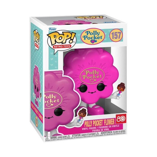 Polly Pocket Pop! 157 Bloemenschelp Roze
