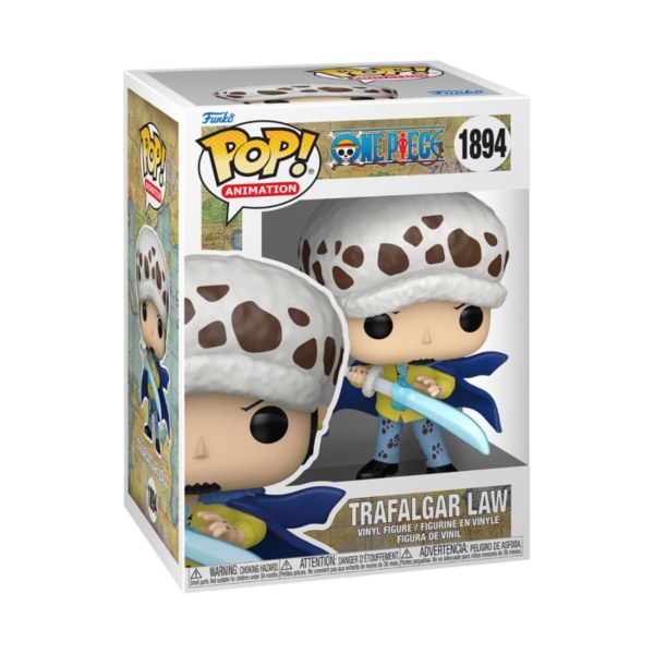 One Piece Pop! 1894 Trafalgar Law Blauwe Anesthesie