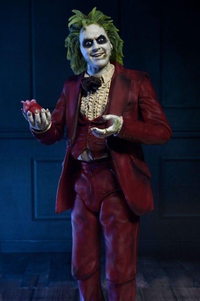 BEETLEJUICE BEETLEJUICE - 7" SCHAAL ACTIEFIGUUR - ULTIEME "RED TUXEDO" BEETLEJUICE