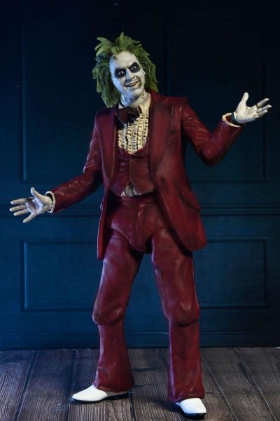 BEETLEJUICE BEETLEJUICE - 7" SCHAAL ACTIEFIGUUR - ULTIEME "RED TUXEDO" BEETLEJUICE