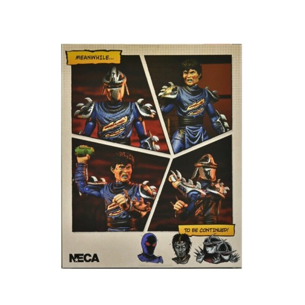 TEENAGE MUTANT NINJA TURTLES (MIRAGE COMICS) - 7" SCHAAL ACTIEFIGUUR – GEVECHTSBESCHADIGDE SHREDDER