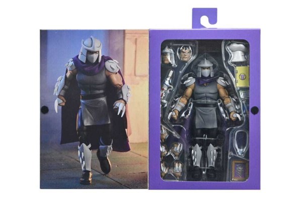 TEENAGE MUTANT NINJA TURTLES (TEKENFILM) - 7" SCHAAL ACTIEFIGUUR - ULTIMATE SHREDDER (KLASSIEKE KLEUREN)