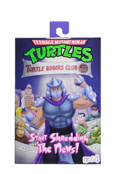 TEENAGE MUTANT NINJA TURTLES (TEKENFILM) - 7" SCHAAL ACTIEFIGUUR - ULTIMATE SHREDDER (KLASSIEKE KLEUREN)