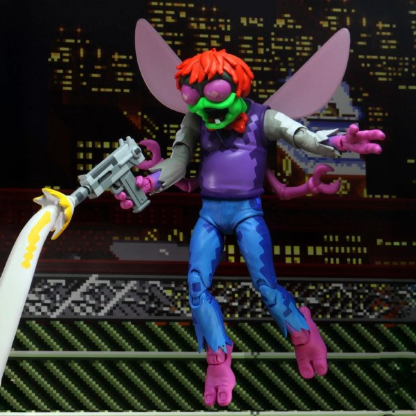 TMNT: TURTLES IN TIME - 7" SCHAAL ACTIEFIGUUR - ULTIMATE BAXTER STOCKMAN
