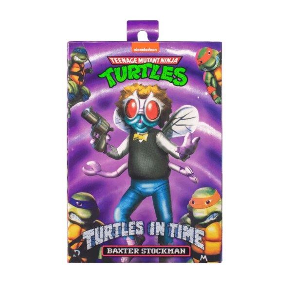 TMNT: TURTLES IN TIME - 7" SCHAAL ACTIEFIGUUR - ULTIMATE BAXTER STOCKMAN
