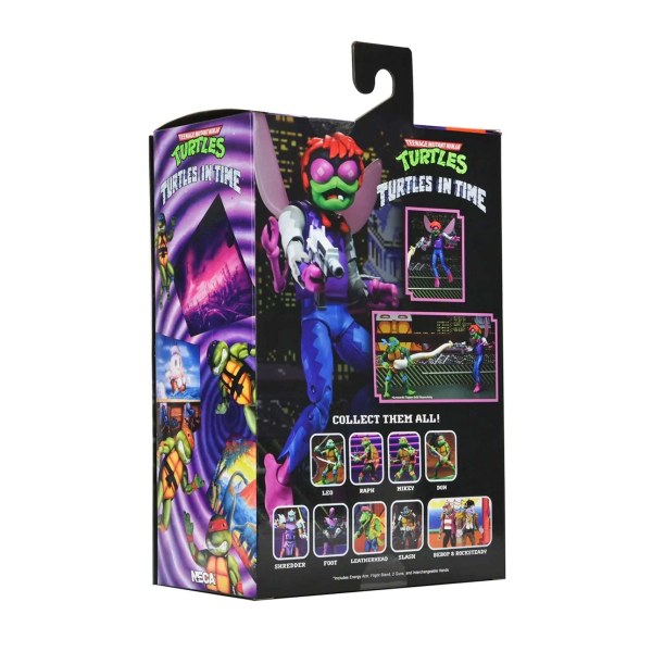 TMNT: TURTLES IN TIME - 7" SCHAAL ACTIEFIGUUR - ULTIMATE BAXTER STOCKMAN