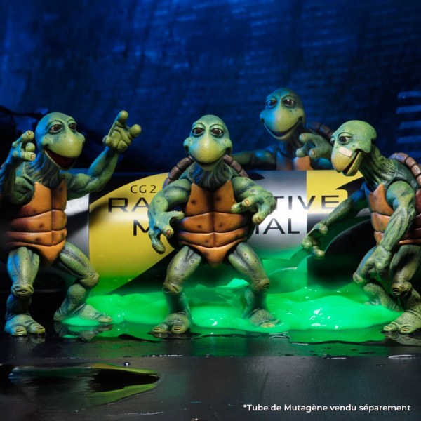 TEENAGE MUTANT NINJA TURTLES (FILM UIT 1990) – ACTIEFIGUREN OP 1/4 SCHAAL – BABY TURTLES SET