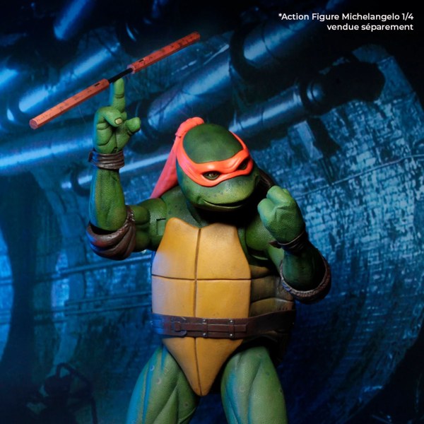 TEENAGE MUTANT NINJA TURTLES (FILM UIT 1990) – ACTIEFIGUREN OP 1/4 SCHAAL – BABY TURTLES SET