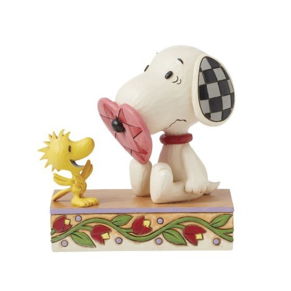 Snoopy met neus door hart - Peanuts