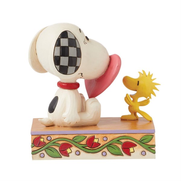 Snoopy met neus door hart - Peanuts