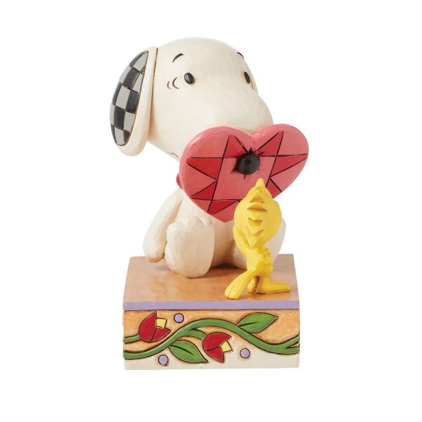 Snoopy met neus door hart - Peanuts