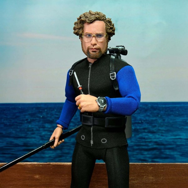 JAWS - 8” GEKLEED ACTIEFIGUUR - HOOPER (SHARK CAGE)