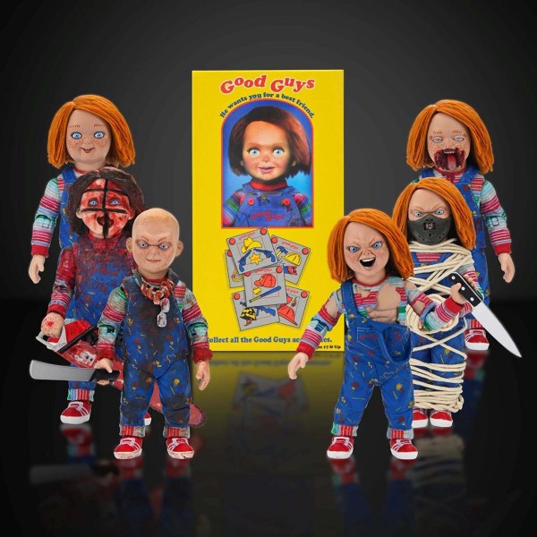 CHUCKY (TV-SERIE) - ACTIEFIGUUR VAN 18 CM - "GOEDE MAN" VERPAKKING