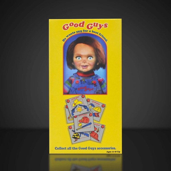 CHUCKY (TV-SERIE) - ACTIEFIGUUR VAN 18 CM - "GOEDE MAN" VERPAKKING