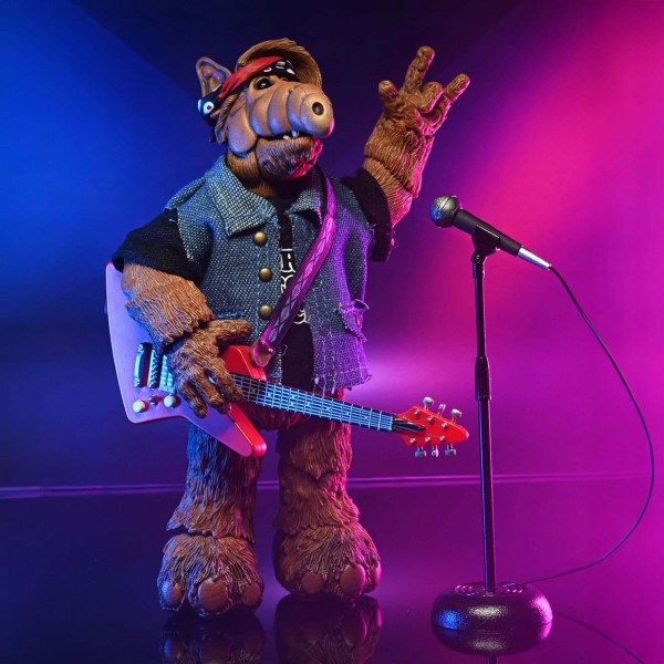 ALF – 7” SCHAAL ACTIEFIGUUR – ULTIEME GEBOREN OM TE ROCKEN ALF