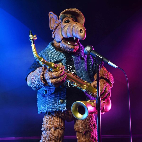 ALF – 7” SCHAAL ACTIEFIGUUR – ULTIEME GEBOREN OM TE ROCKEN ALF