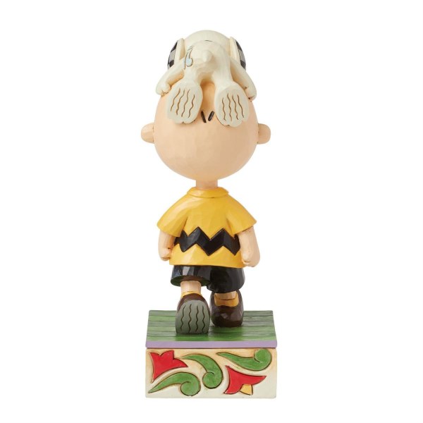 Snoopy op Charlie Browns hoofd - Peanuts