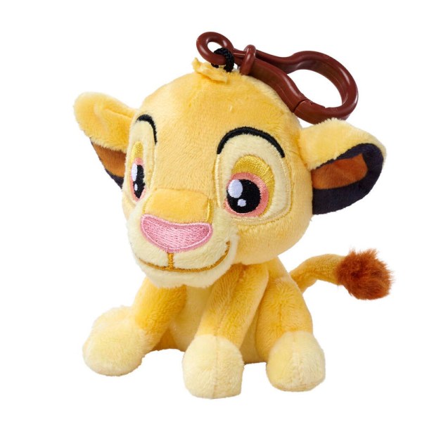 Schattige pluche sleutelhanger met willekeurig patroon - Disney