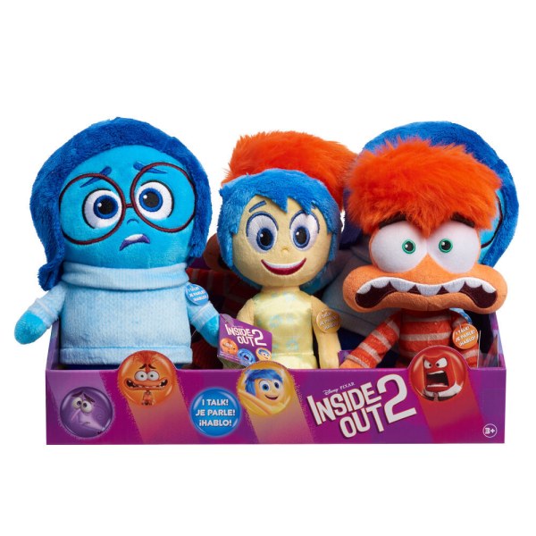 Inside Out 2 Engelse pluchen speelgoed willekeurig luipaard - Disney Pixar Inside Out 2