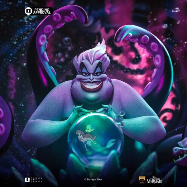 Disney's Villains-beeldje 1/10 Deluxe Art Scale Ursula 23 cm