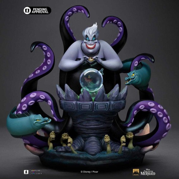 Disney's Villains-beeldje 1/10 Deluxe Art Scale Ursula 23 cm