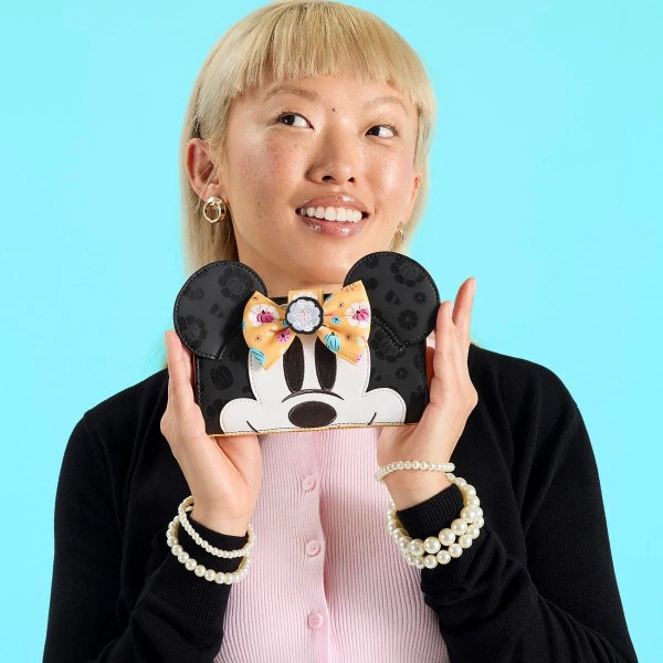 HALLOWEEN MINNIE MUIS PORTEMONNEE - DISNEY LOUNGEFLY