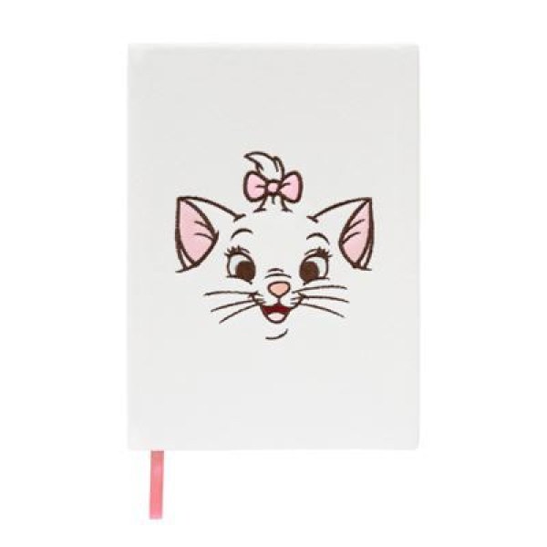 PREMIUM A5 NOTITIEBOEK MET PLUSH COVER MARIE - DISNEY DE ARISTOKATTEN