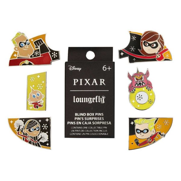 Loungefly Disney Pixar Incredibles Puzzel Mysterie Blind Box Emaille Pin